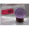 Image 1 : 383 CT Purple Quartz translucent orb