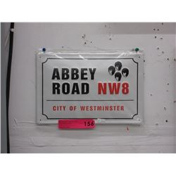 Beatles "Abby Road" City of Westminster sign