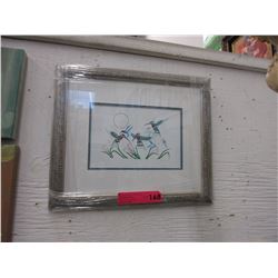 Richard Shorty framed print "Migration"