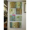 Image 1 : 6 Piece canvas wall art