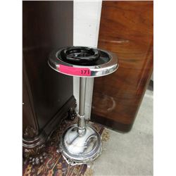 Vintage floor standing ashtray without handle