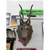 Image 1 : Metal Deer head on plaque