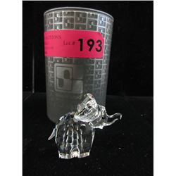 Swarovski crystal "Baby Elephant" figurine