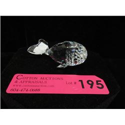 Swarovski crystal "Baby Whale" figurine
