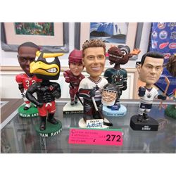6 Bobble Heads - Assorted