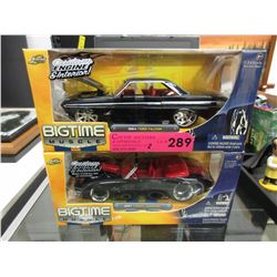 2 Jada scale model muscle cars