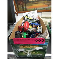 50 Used toy cars - Die cast