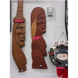 2001 Chris Paul wall carving