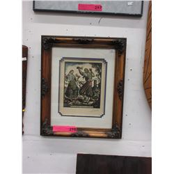 Pencil signed silkscreen "Bolero - Mallorca"
