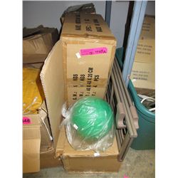 2 Cases of new medicine balls & more