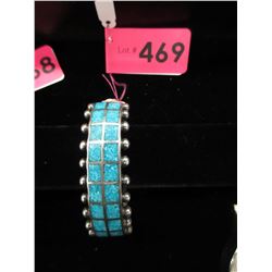 Silver & Turquoise cuff bracelet