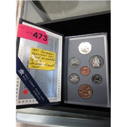 1997 Canadian specimen set