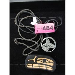2 First Nations pendants