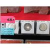 Image 1 : 3 Canadian Silver 50 cent coins