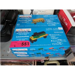 6 New train model sets