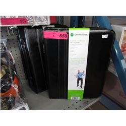 3 New zipper pad folios with 2 ring binder