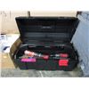 Image 1 : Used plastic tool box & contents