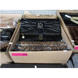 12 New purses with leopard print dust protectors