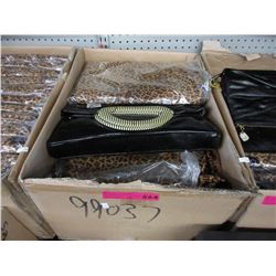 12 New purses with leopard print dust protectors