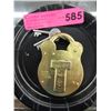 Image 1 : Genuine solid brass "Squire" lock