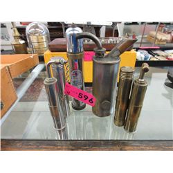 4 Vintage torches