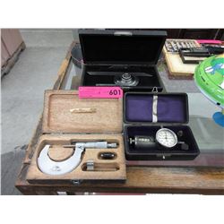 5 Vintage precision tools & measuring devices