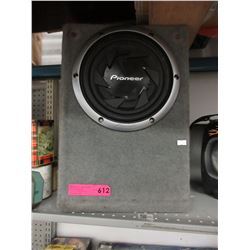 Used Pioneer sub woofer