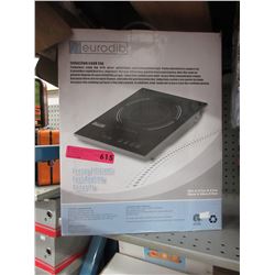 Single burner induction cooktop