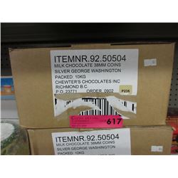 10 kg Box of chocolate coins