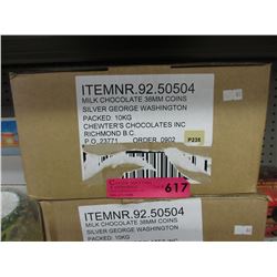 10 kg Box of chocolate coins