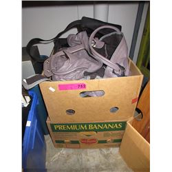 2 Boxes of purses & bags