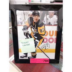 Autographed Sidney Crosby photograph