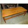 Image 1 : Rectangular wood coffee table - used