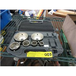 Drill attachment set for steel