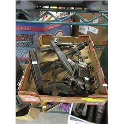 Used cast metal clamps - most vintage