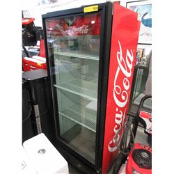 Used Coca-Cola industrial beverage cooler