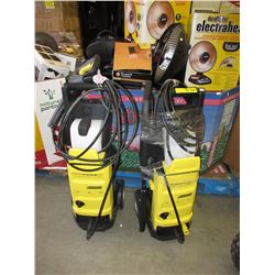 2 Used pressure washers - store returns