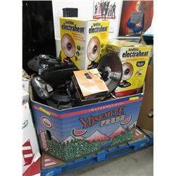 Skid of used and store return goods