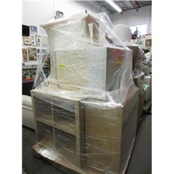 Skid of used household good & furniture