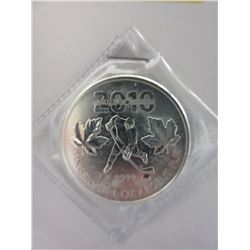 1 oz. - 2010 Silver Canadian Maple Leaf coin