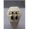 Image 1 : New Sapphire & Diamond Dangle Earrings