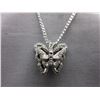 Image 1 : Butterfly necklace set with 19 Diamonds