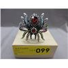 Image 1 : Multi-Colour Crystal Studded Spider Bangle