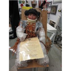 "Timeless Collection" Indian doll
