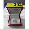 Image 2 : 14KT Yellow Gold Topaz & Diamond Ring
