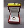 Image 2 : Diamond & 1/2 Carat Sapphire Ring