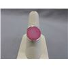 Image 1 : Sterling Silver & Pink Tourmaline Ring