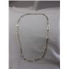 Image 1 : Italian .925 Silver Figaro Link Necklace