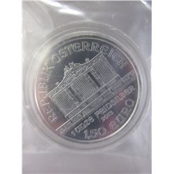 2013 Wiener Philharmonic motif 1.50 Euro Coin