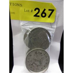 12 Mexican 10% Silver Pesos